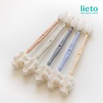 [Lieto_Baby] Lieto Two Way Cleaning Brush 3p_80 PPI High Density Sponge_Made in KOREA